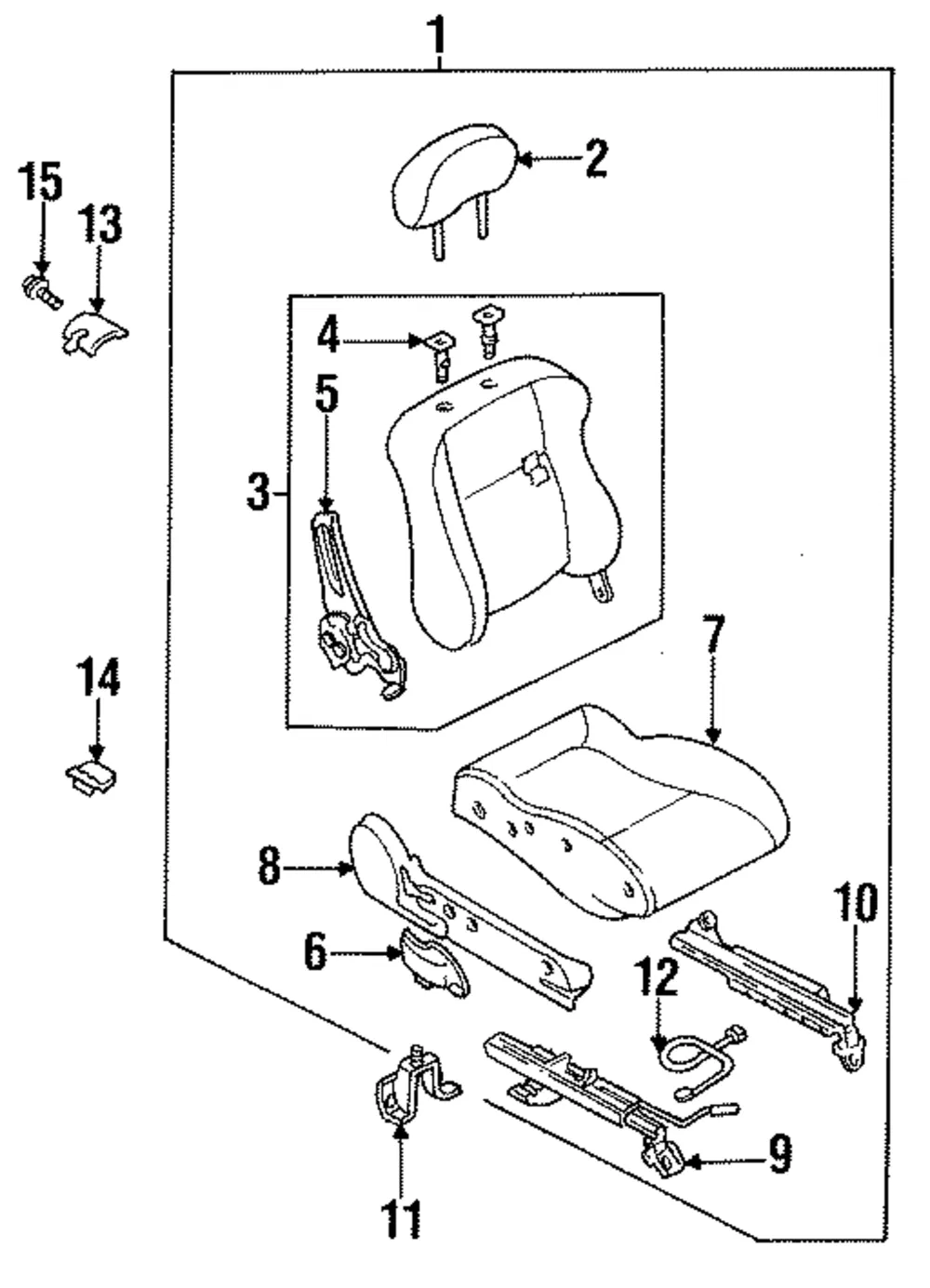 Cable - MAZDA (B01E88109A)