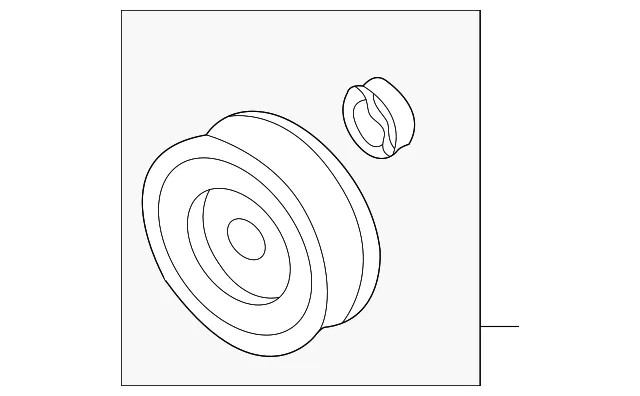 Pulley - MAZDA (B3C718W10)