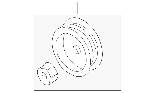 Pulley - MAZDA (B3D118W10)