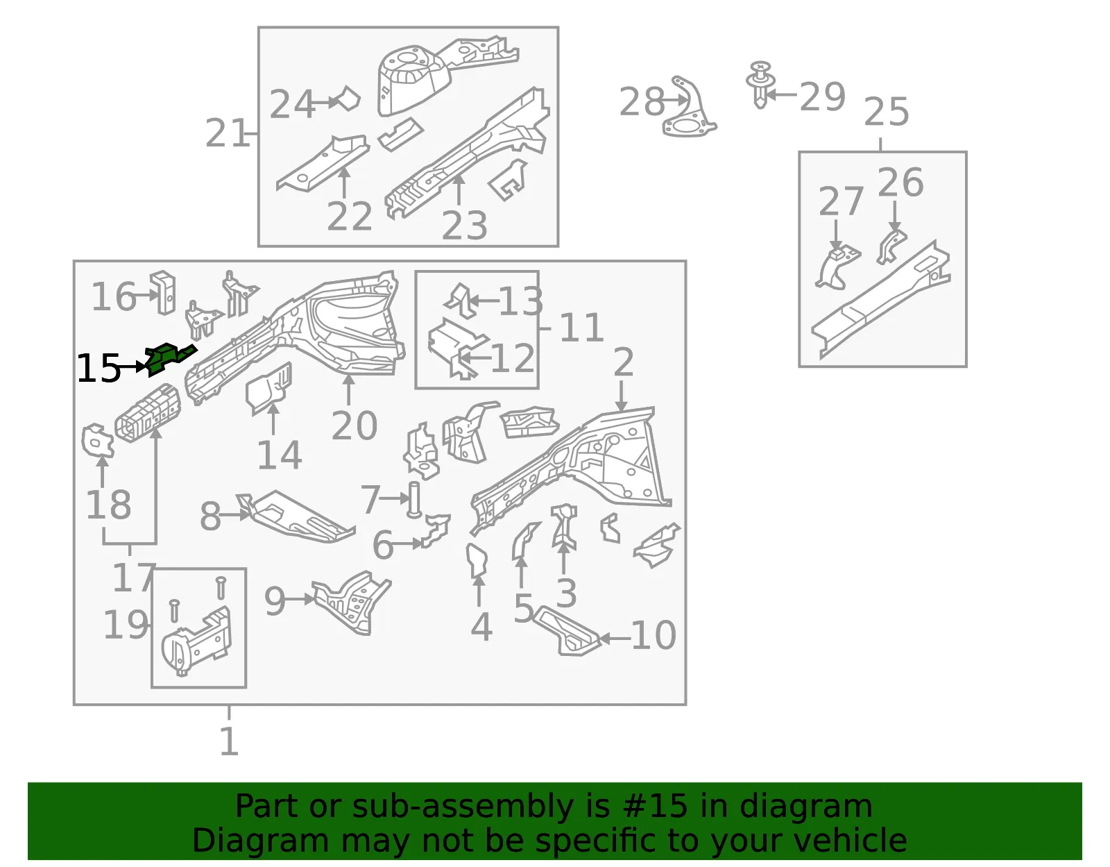 Side Panel - Driver's Side (LH) - Mazda (BBM3-54-140) - view 2