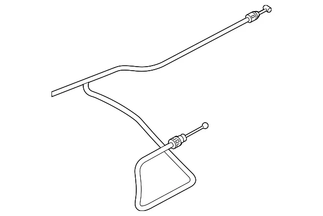 Release Cable - Mazda (BBM4-56-880A) - view 2