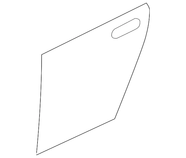 Outer Panel - Passenger Side (RH) - Mazda (BBN9-72-031)