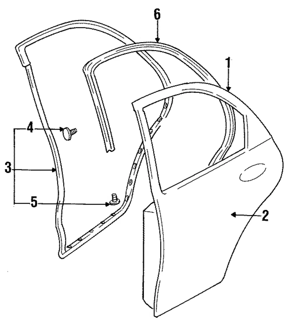 Outer Panel - Passenger Side (RH) - Mazda (BC1D-72-031B)