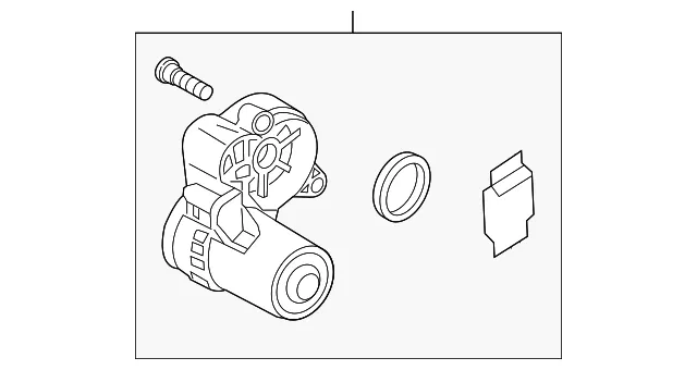 Adjust Motor - Passenger Side (RH) - Mazda (BCYA-26-8EX)