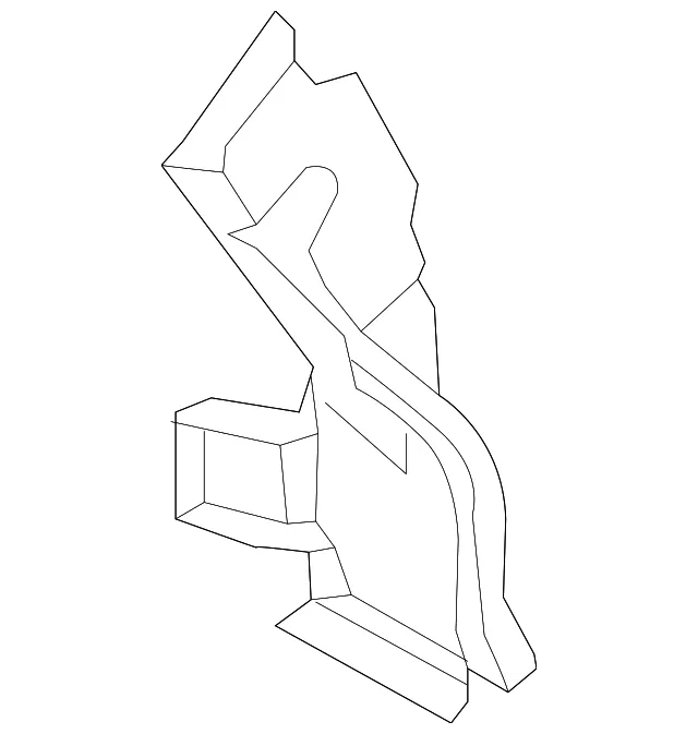 Insulator - Passenger Side (RH) - Mazda (BDTS-68-8RX)