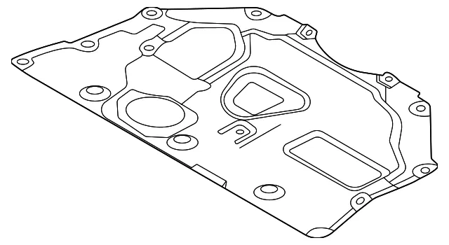 Cover Under - Mazda (BDWP-56-111B) - view 2