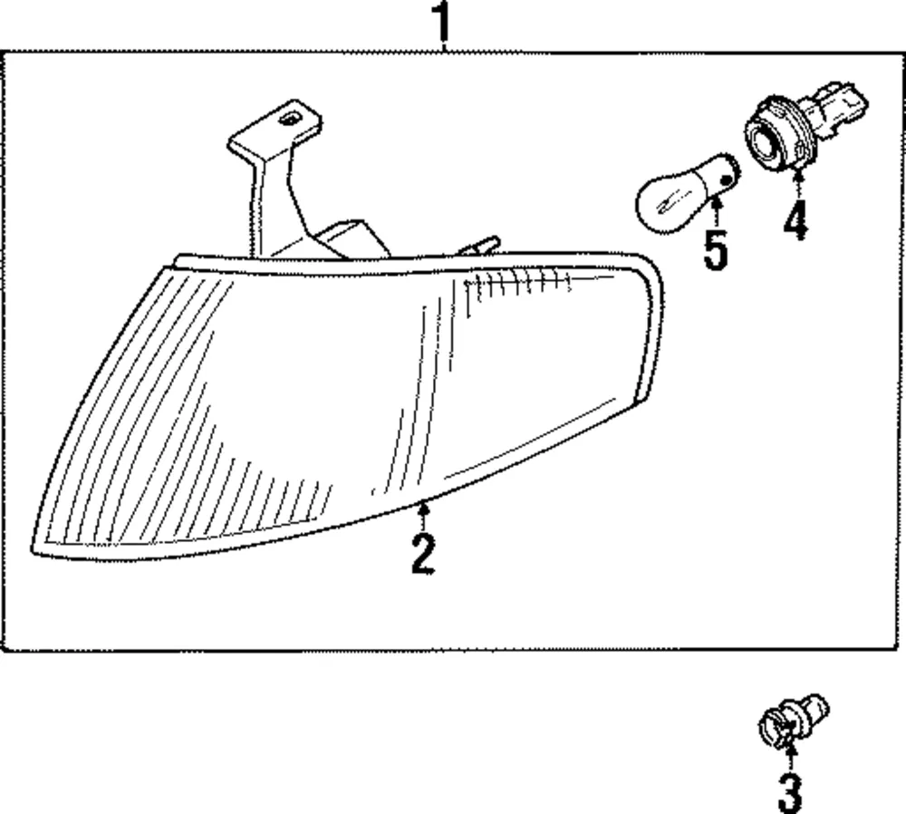 Lens & Housing R - Passenger Side (RH) - Mazda (BG1N-51-06XB)