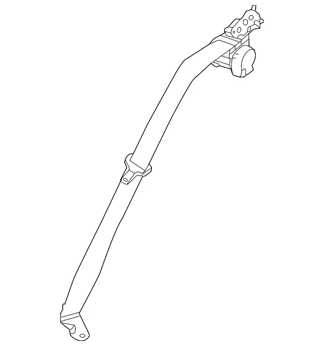 Belt B (R) Rear Pretensione - Mazda (BHYB-57-LM0C)