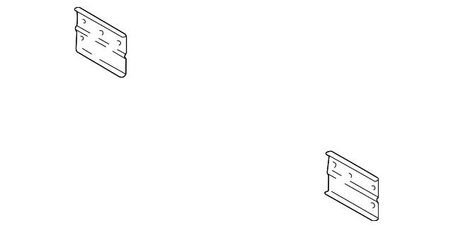 Mount Plate - Passenger Side (RH) - Mazda (BJ0J-50-081)