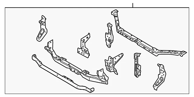 Panel Shroud - MAZDA (BJ0J53100F)