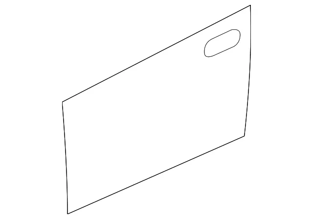 Outer Panel - Passenger Side (RH) - Mazda (BP4K-58-031F)