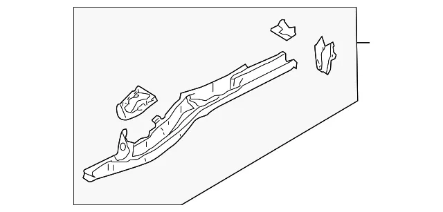 Frame R Rear Sde - MAZDA (BNY053810J)