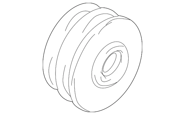 Pulley - Mazda (BPD4-11-401) - view 2