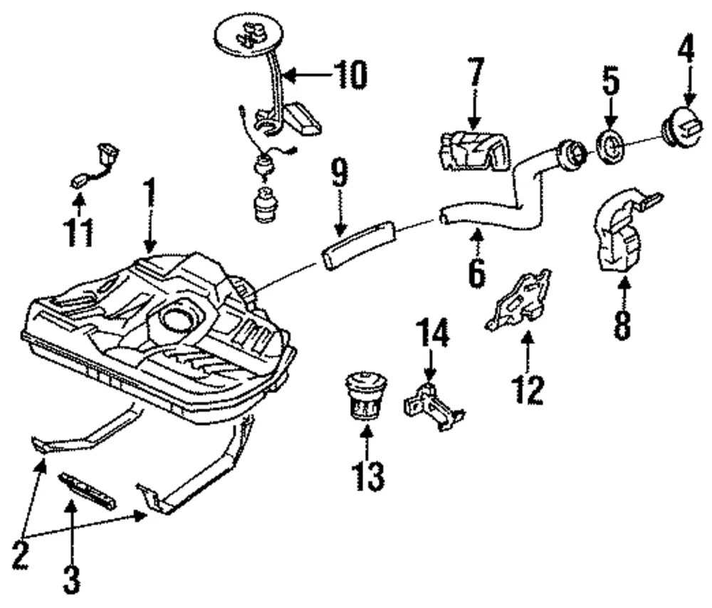 Filler Pipe - MAZDA (BR9342210E)