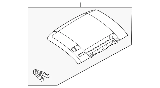 Panel C Ventilator - MAZDA (CC295531XB)