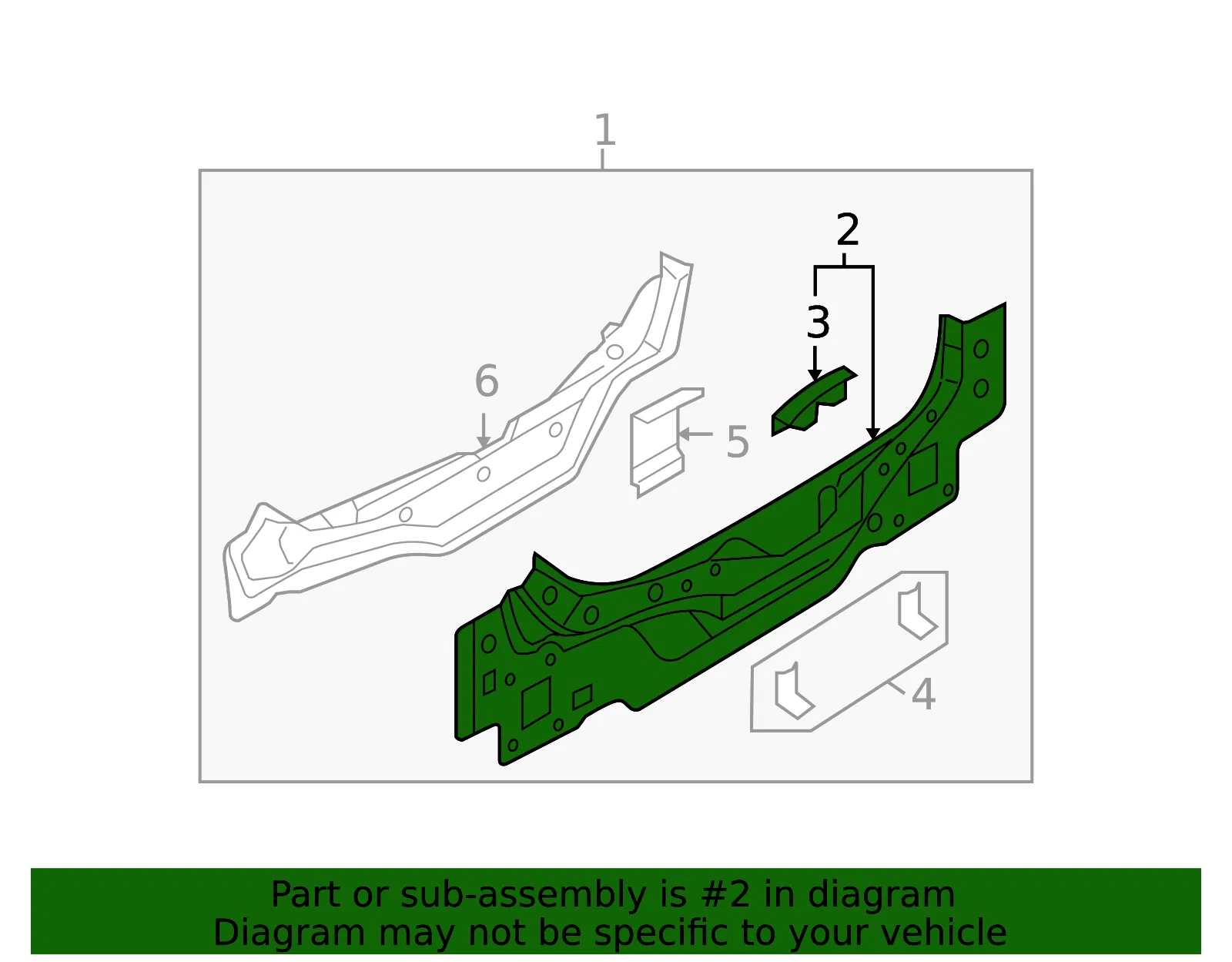 Panel Rear End - MAZDA (CC3370751) - view 2