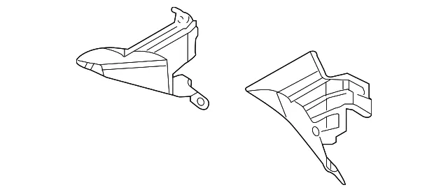 Seal Plate - Passenger Side (RH) - Mazda (D10J-50-1U0A)