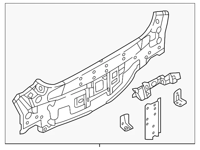 Rear Body Panel - Mazda (D1YH-70-75ZD)