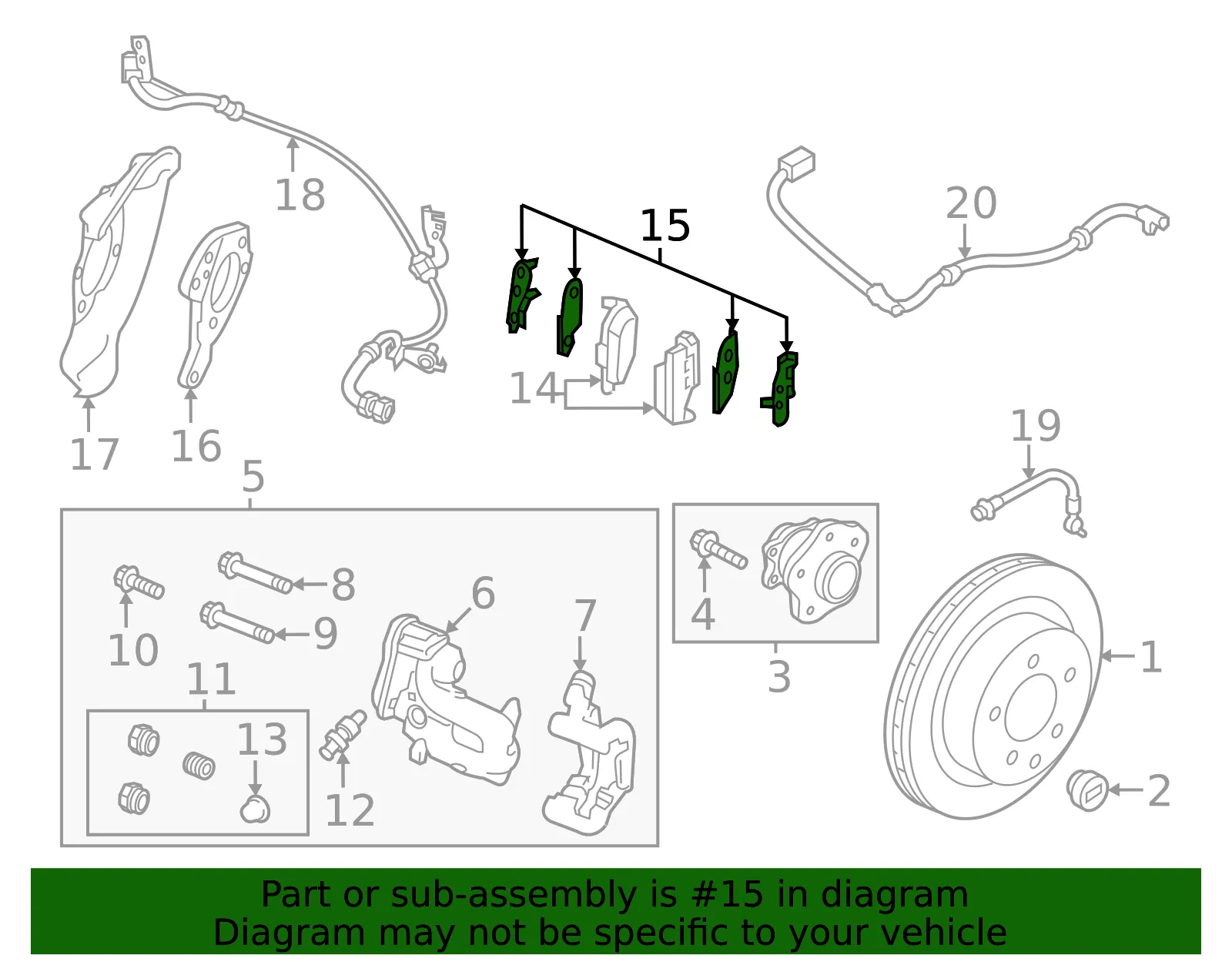 Hardware Kit - Nissan (D4080-4CA0A) - view 5