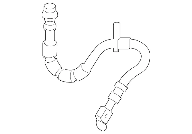 Flex Hose - Passenger Side (RH) - Mazda (D651-43-980)
