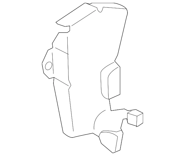 Shield - Passenger Side (RH) - Mazda (D651-58-308D)
