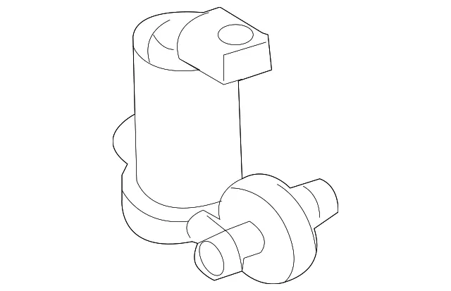 Washer Pump - Mazda (D651-67-482A) - view 2