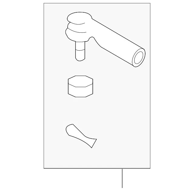 Outer Side Rod Socket Kit - Nissan (D8520-9BU0A) - view 2