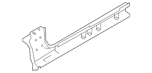 Sill Panel - Passenger Side (RH) - Mazda (DB4F-53-950)