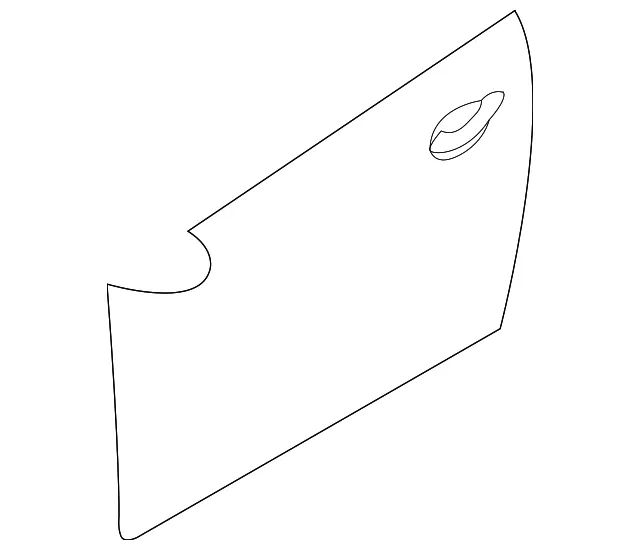 Outer Panel - Passenger Side (RH) - Mazda (DF71-58-031D)