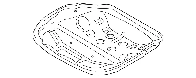 Frame - Driver's Side (LH) - Mazda (DF71-88-163)