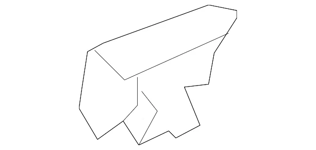 Cap - Passenger Side (RH) - Mazda (DF75-58-415F-87)