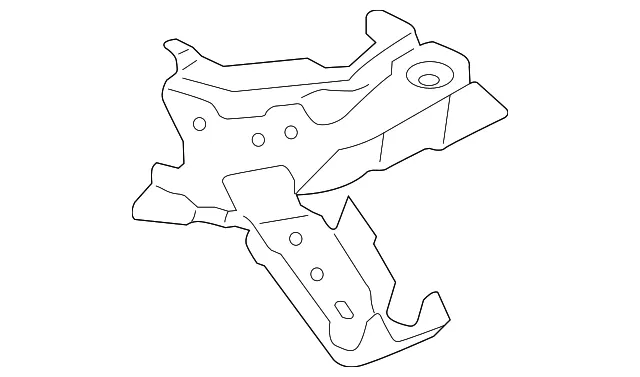 Lower Support - Passenger Side (RH) - Mazda (DR61-53-31Z)