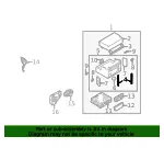 Cover Hole - MAZDA (E11766BC4) - view 4