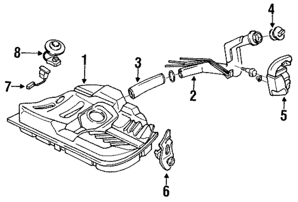 Filler Pipe - MAZDA (EA0142210)