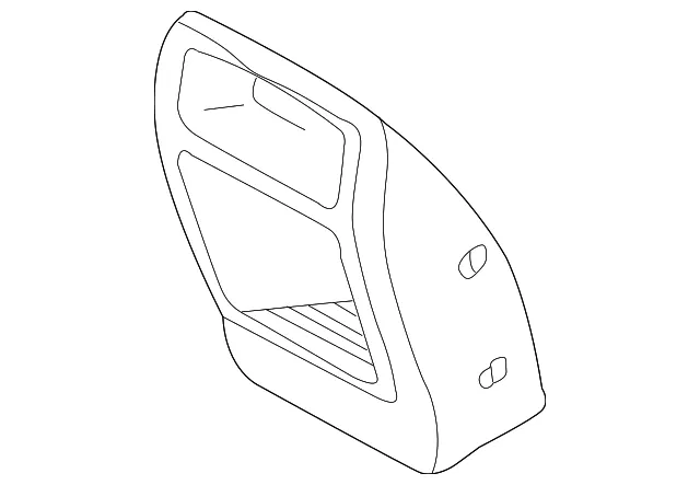 Panel Center Lower - MAZDA (EC0164271G66)