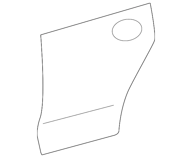 Panel R Out Rdoor - MAZDA (EC0272030G)