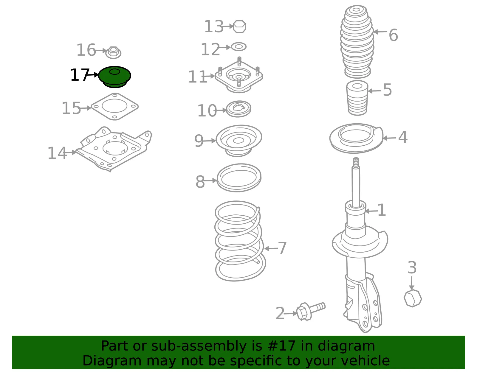 Cap - Mazda (EG21-34-019A) - view 3