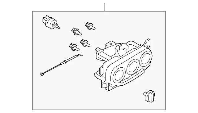 Control Htr - MAZDA (EG2161190L)