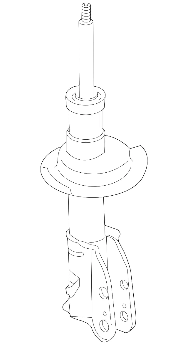 Damper R Front - MAZDA (EH4434700)