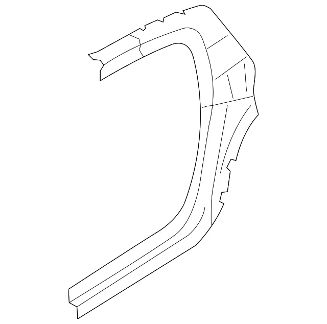 Rear Panel Assembly - Driver's Side (LH) - Mazda (F1Y2-71-12Y)