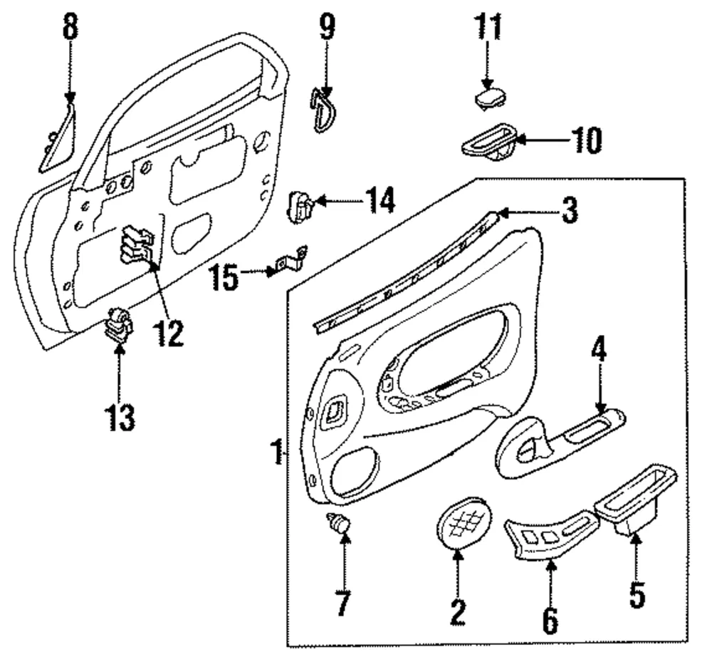 Cover - Mazda (FD01-68-51XE) - view 2