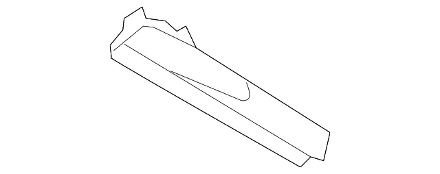Plate L Cowl Upper - Mazda (fe0154580a)