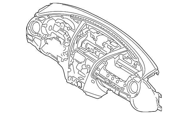 Frame Panel - MAZDA (FE0160400A02)
