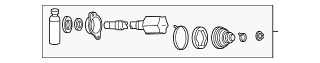 Cv Joint Kit - Mazda (FT1C-22-620)