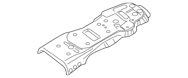 Floor Pan Reinforcement - Nissan (G4364-9BUMA)