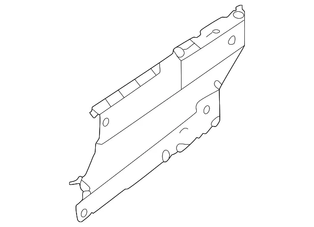 Center Mudguard Protector, Right - Nissan (G4778-6LBMH)