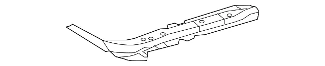 Reinforcement - Driver's Side (LH) - Mazda (GHP9-54-60Y)