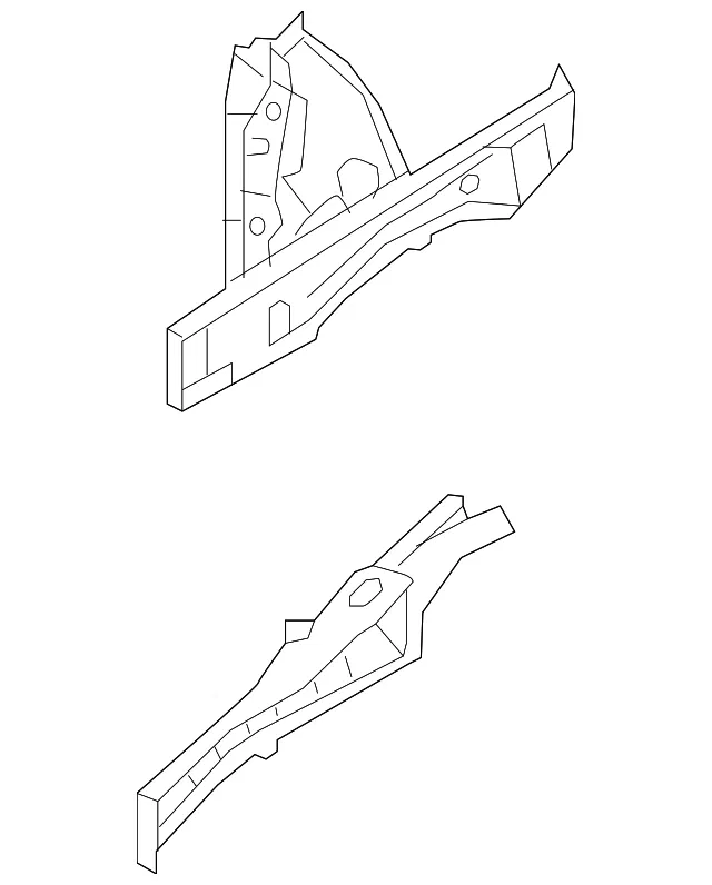 Outer Rail - Passenger Side (RH) - Nissan (G5130-9NBMA)