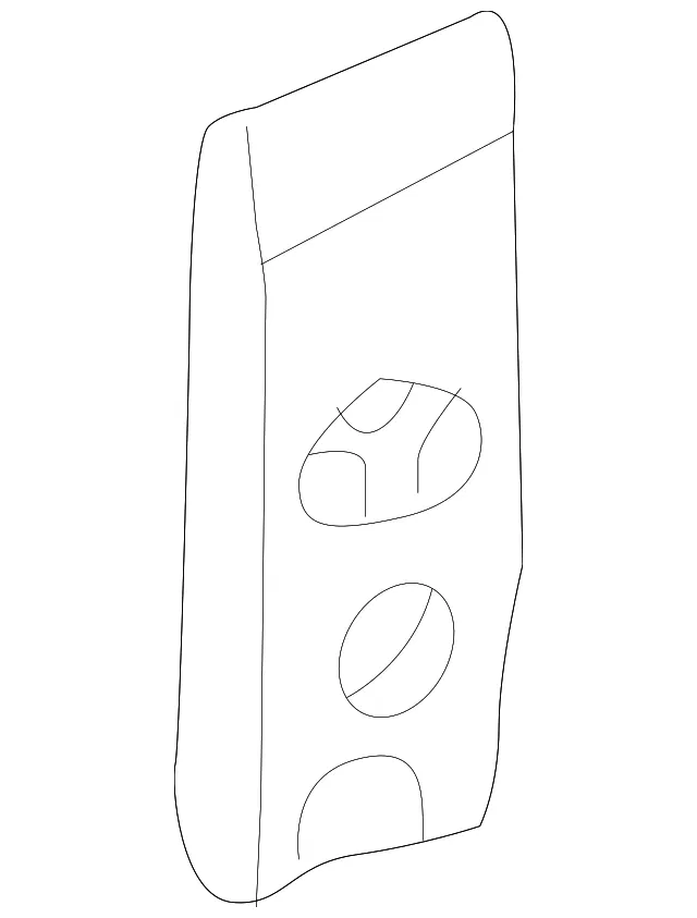 Add-On Frame Bracket, Left Outer - Nissan (G51F7-6LBMA)
