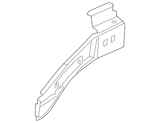 Front Side Member Extension Reinforcement - Nissan (G51L8-5SAMA)